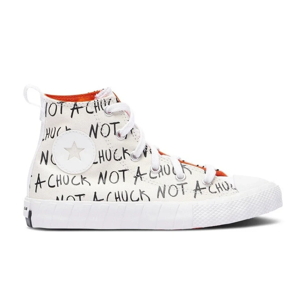 Converse Untitled Hi Unisex Sz 3. Egret White Bold All Star Sneaker Shoes 373170